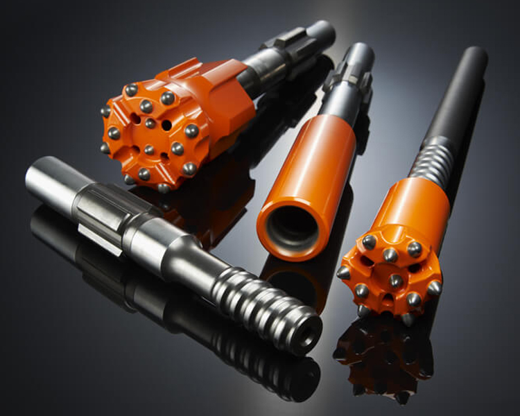 Heavy-duty Brunner and Lay demolition hammer breaking concrete foundations during construction demolition - High-performance Brunner and Lay equipment